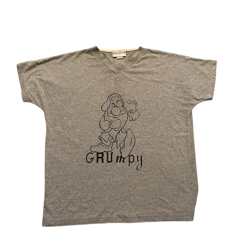 Disney Gray Graphic Pajama Shirt